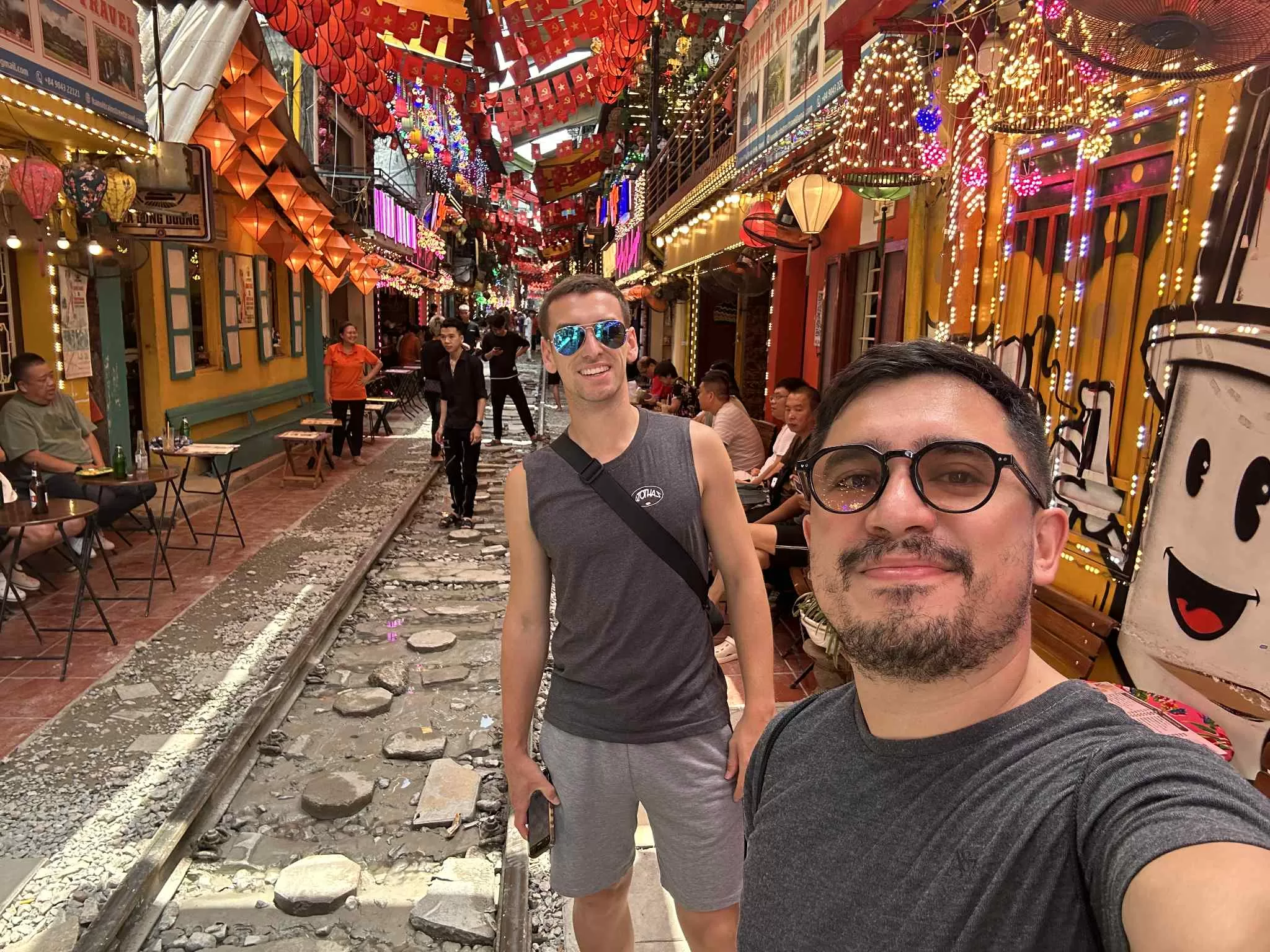 Visiting Hanoi in Vietnam