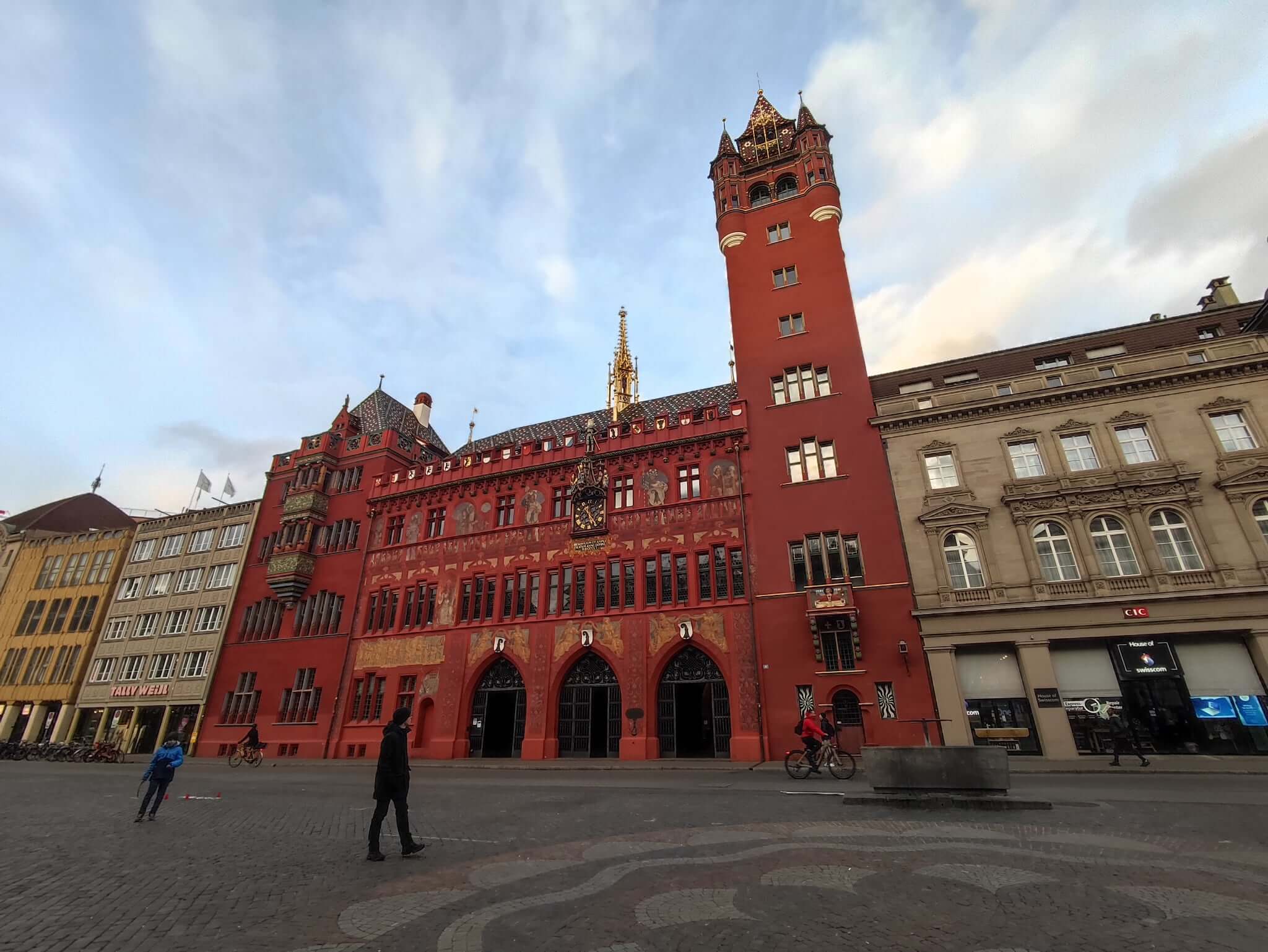 El Ayuntamiento de Basilea (Rathaus)