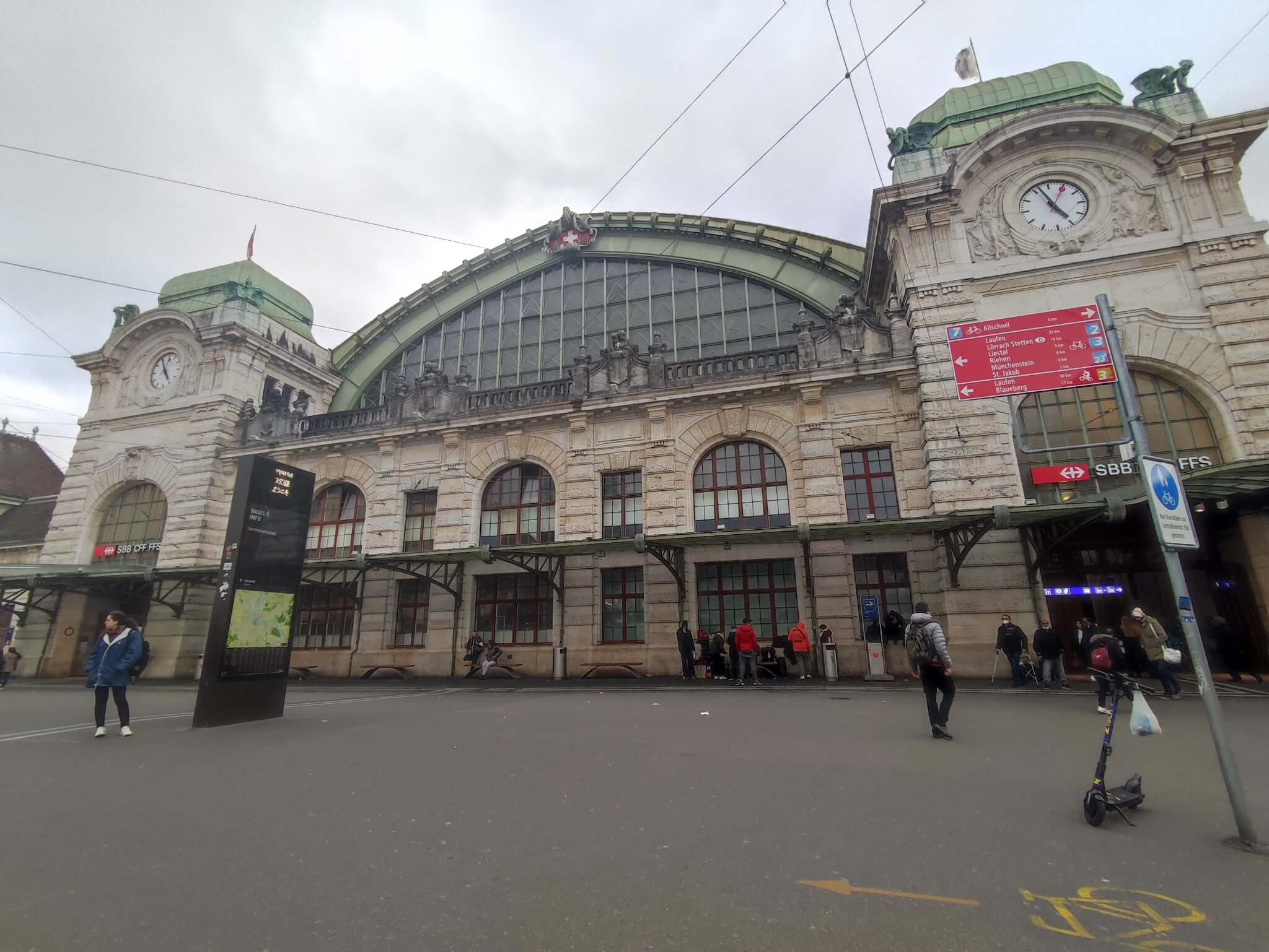 La Estación de Trenes de Basilea (Basel SBB)