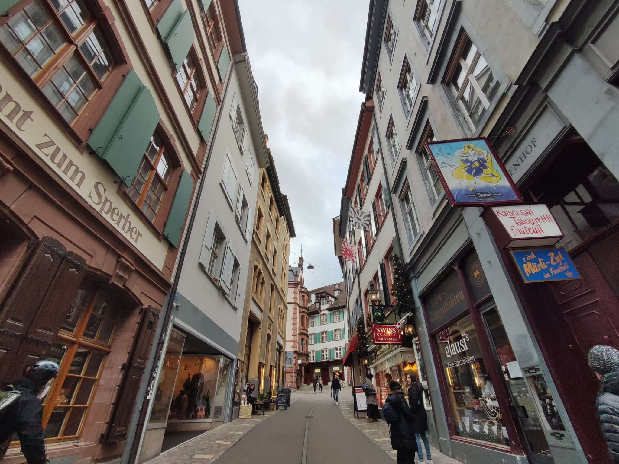 Caminar por las calles de Basilea