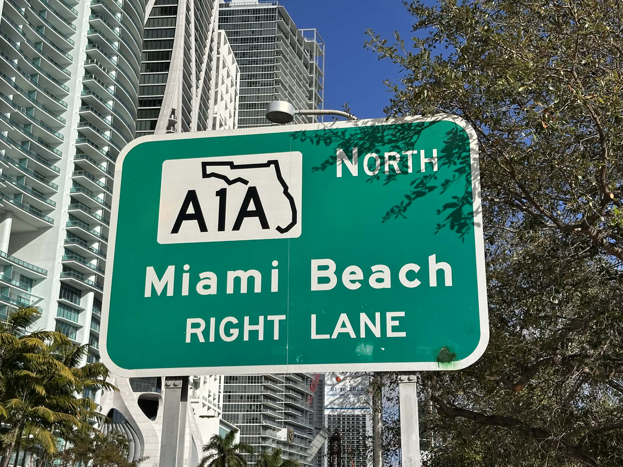 Señal de Miami Beach