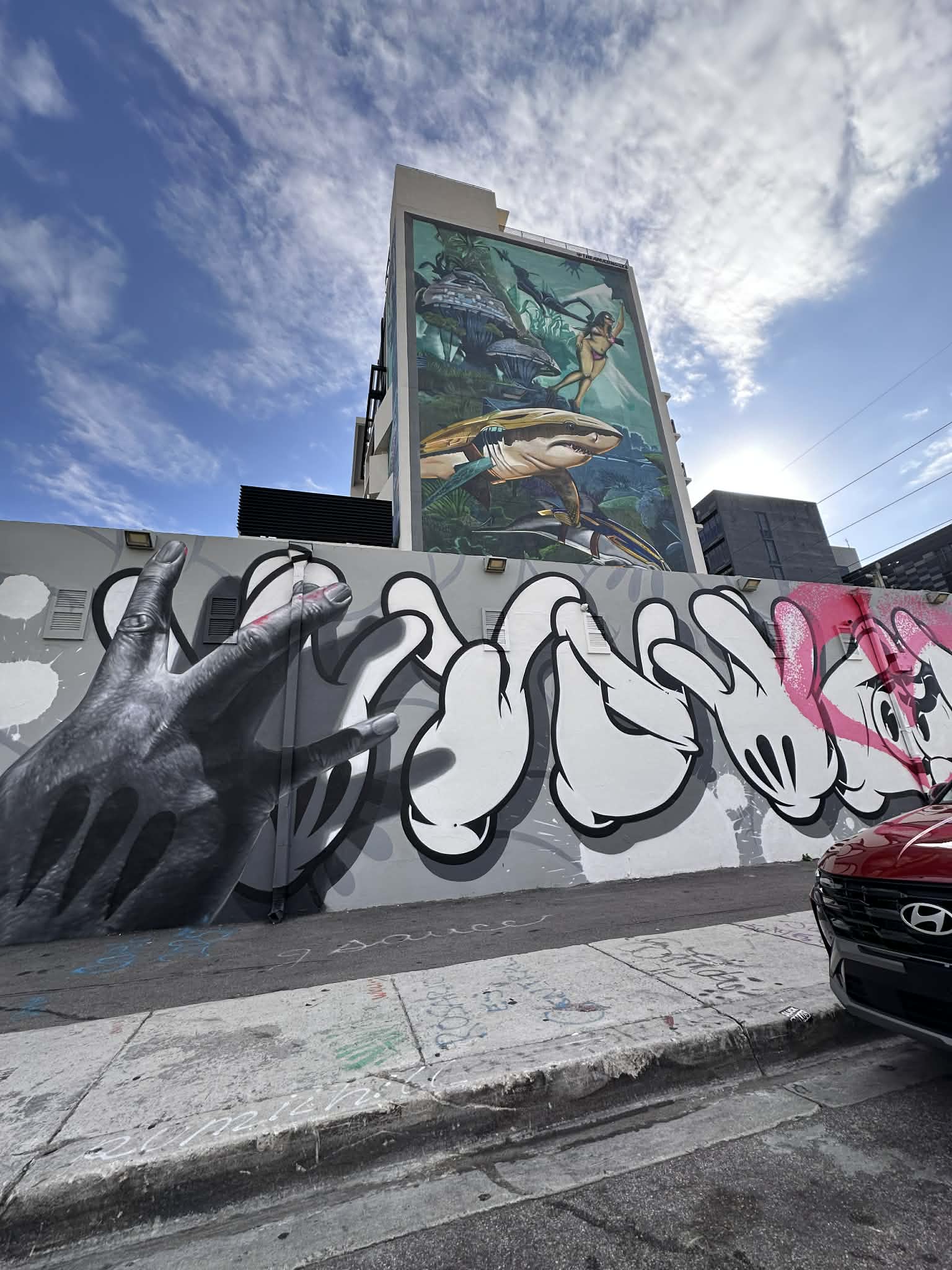 Arte por las calles del barrio de Wynwood