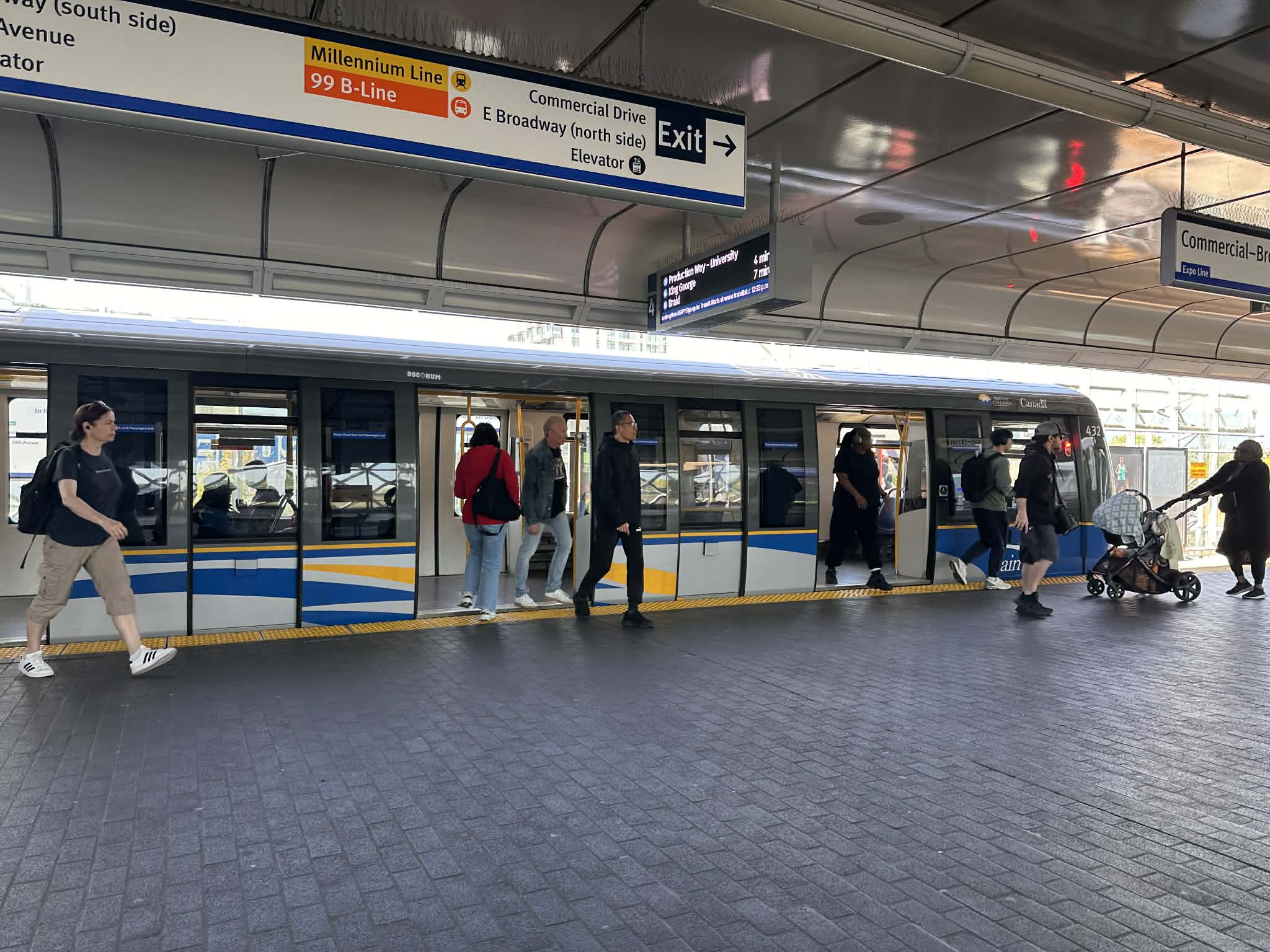 Skytrain de Vancouver
