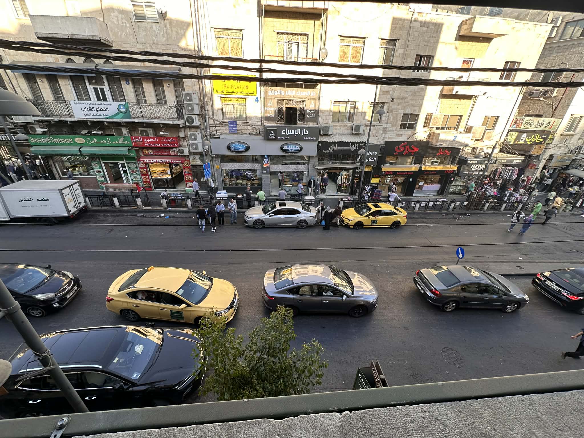 Una calle de la ciudad de Amman