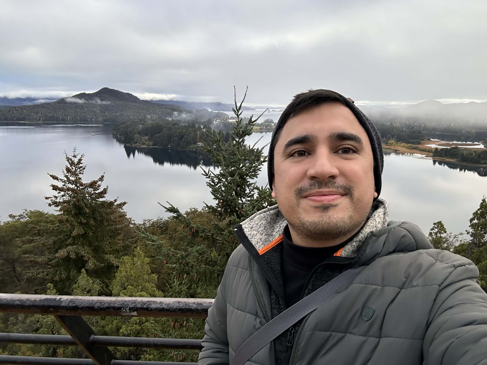 Vistas de Bariloche en invierno