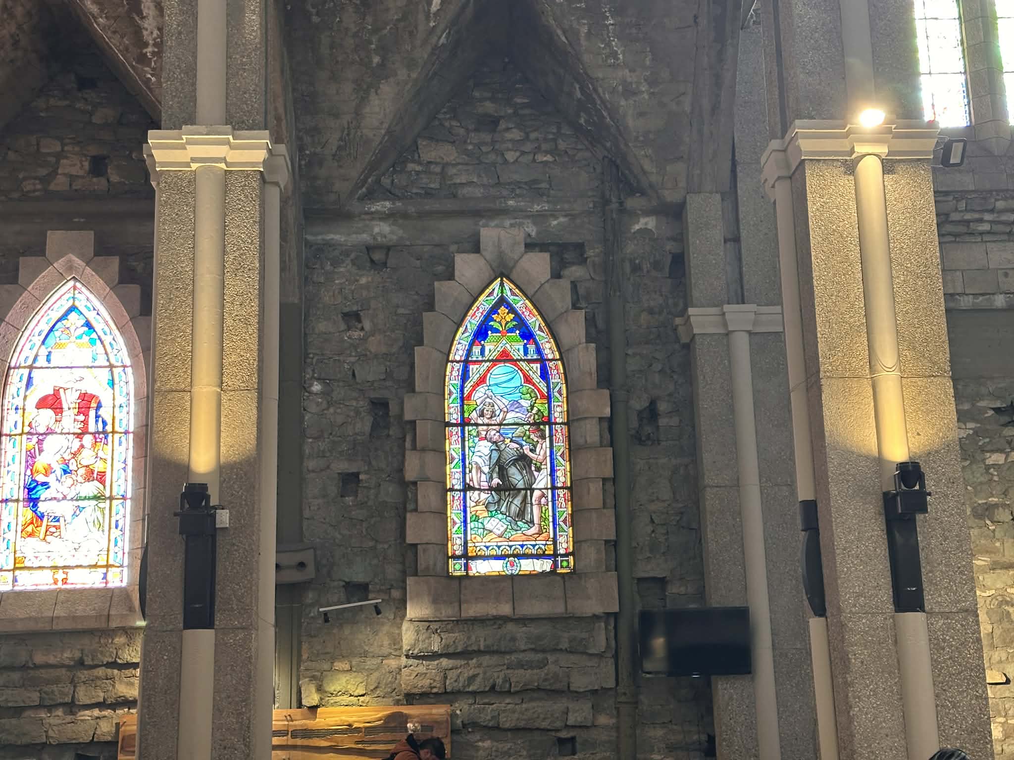 Interior de la catedral de Bariloche