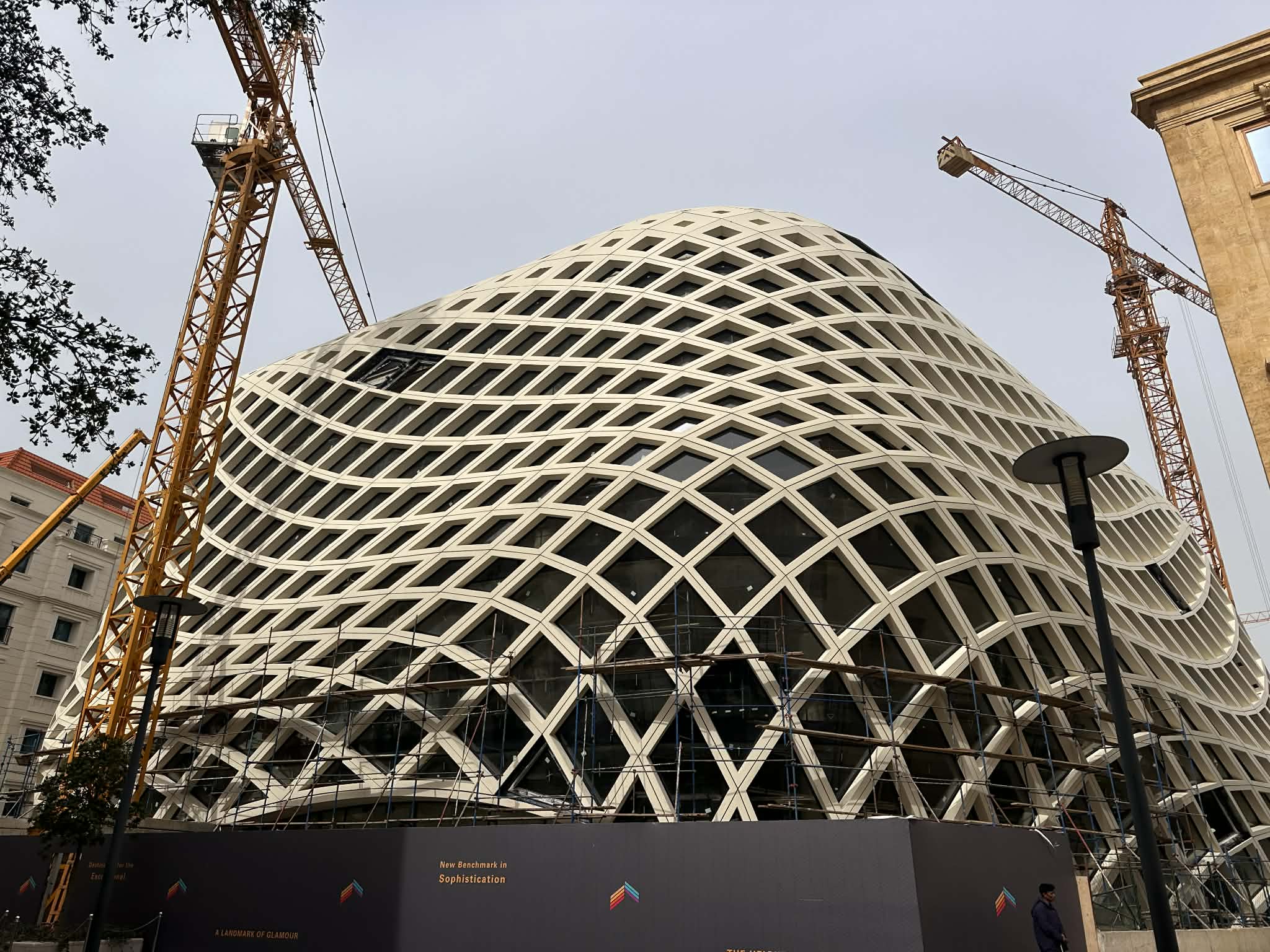 Exterior de la estructura de Beirut Souks
