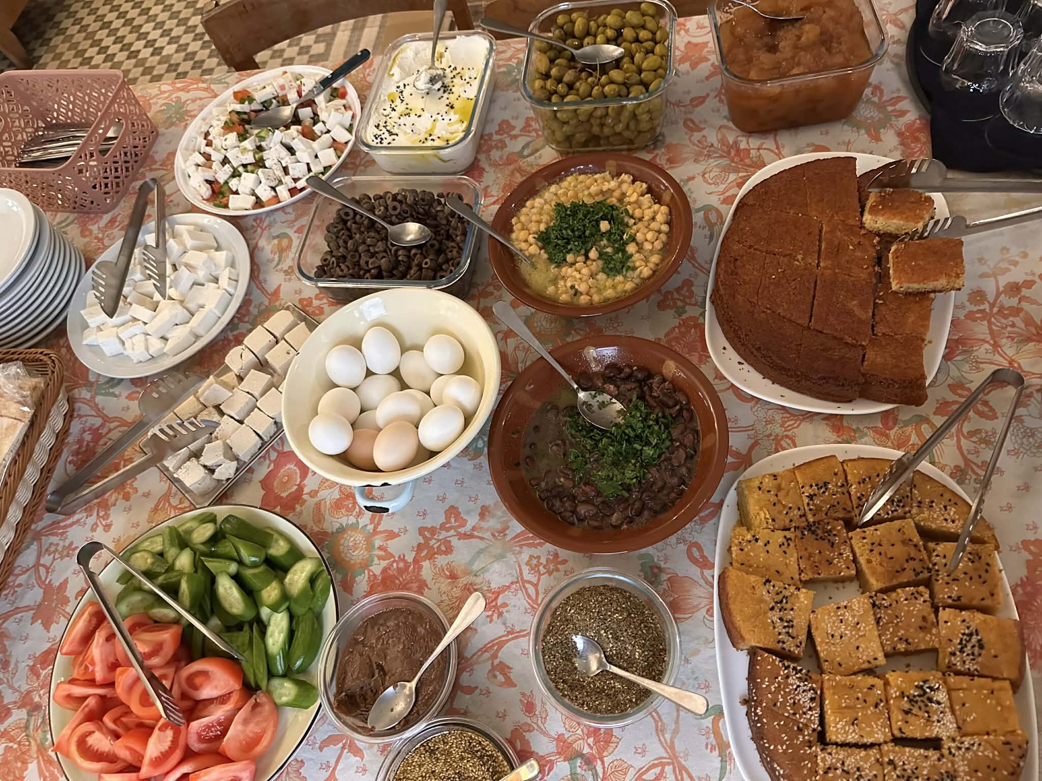 Desayuno en Libano