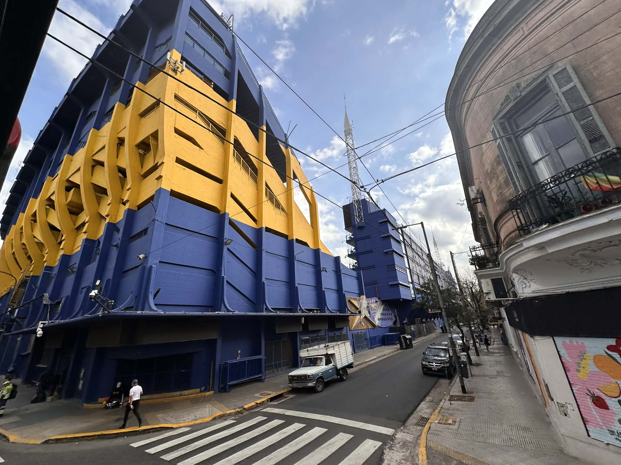 Barrio de la Boca en la capital Argentina