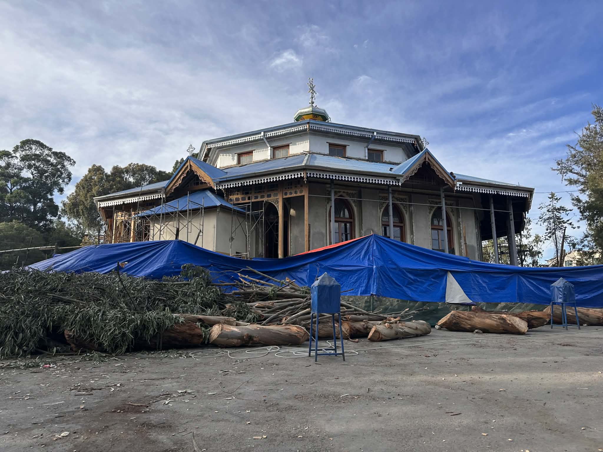 Iglesia ortodoxa etíope en Addis Abeba