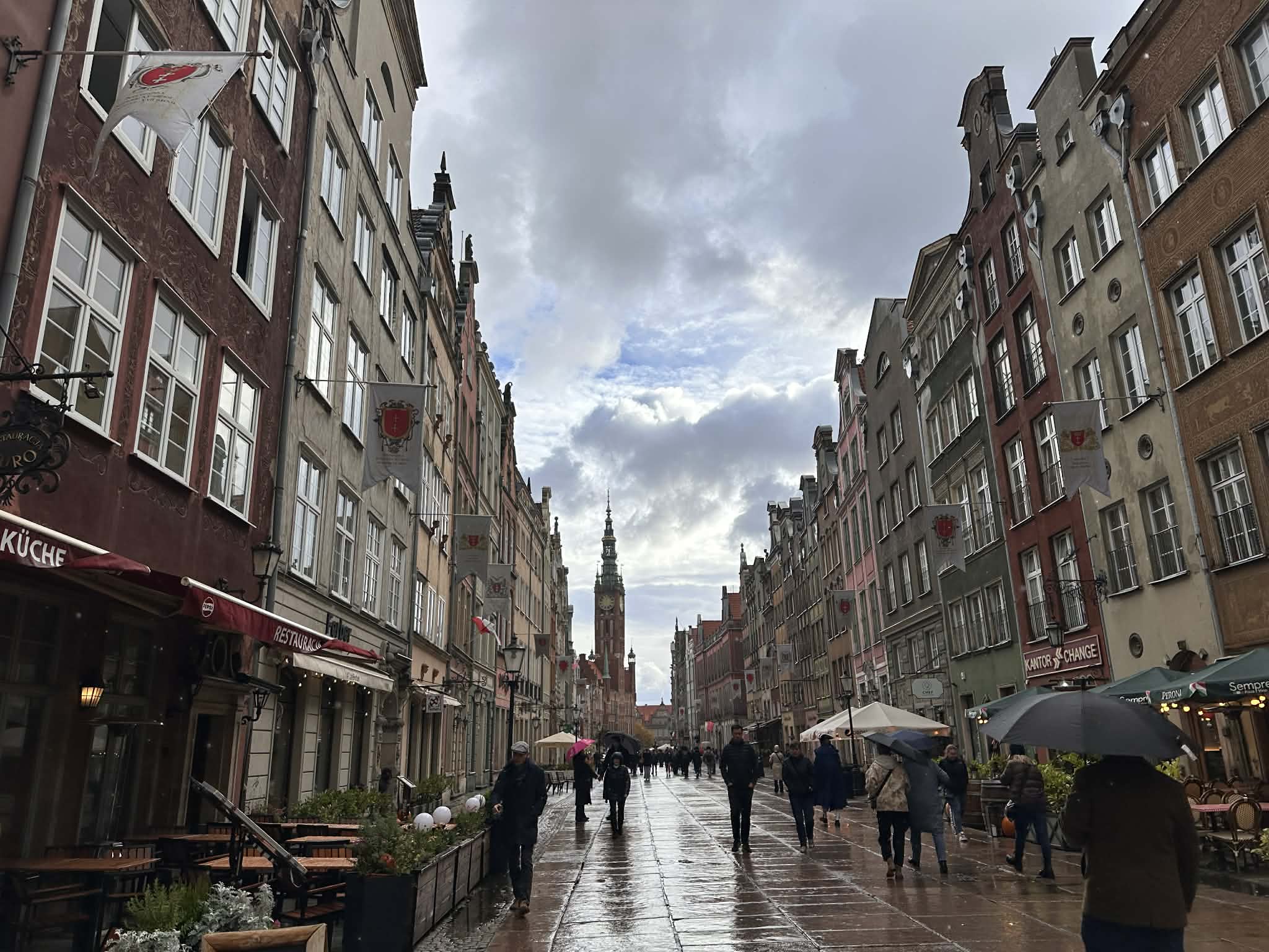 La Calle Largo (Długa) en Gdansk