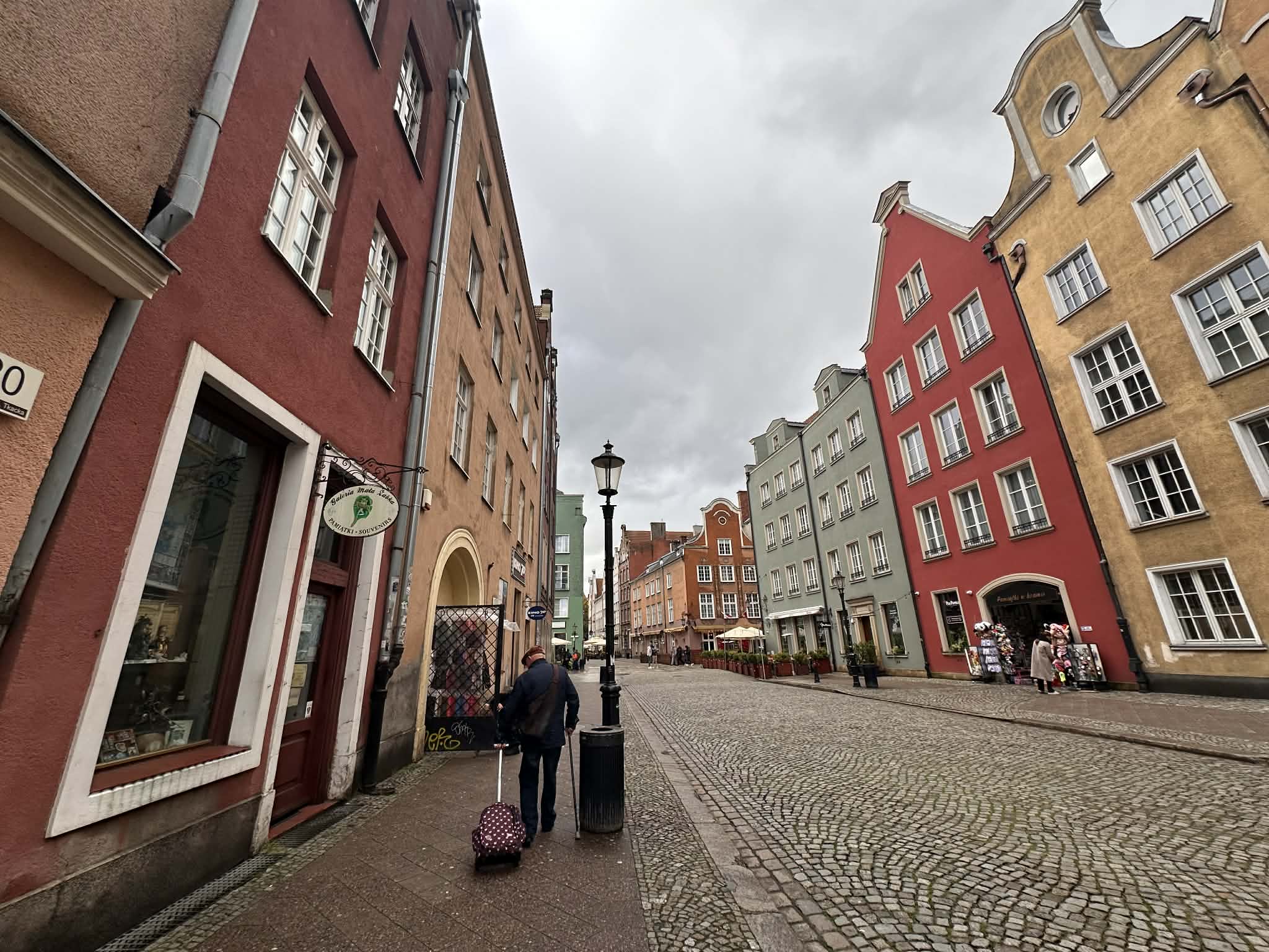 Caminar por el centro de Gdansk