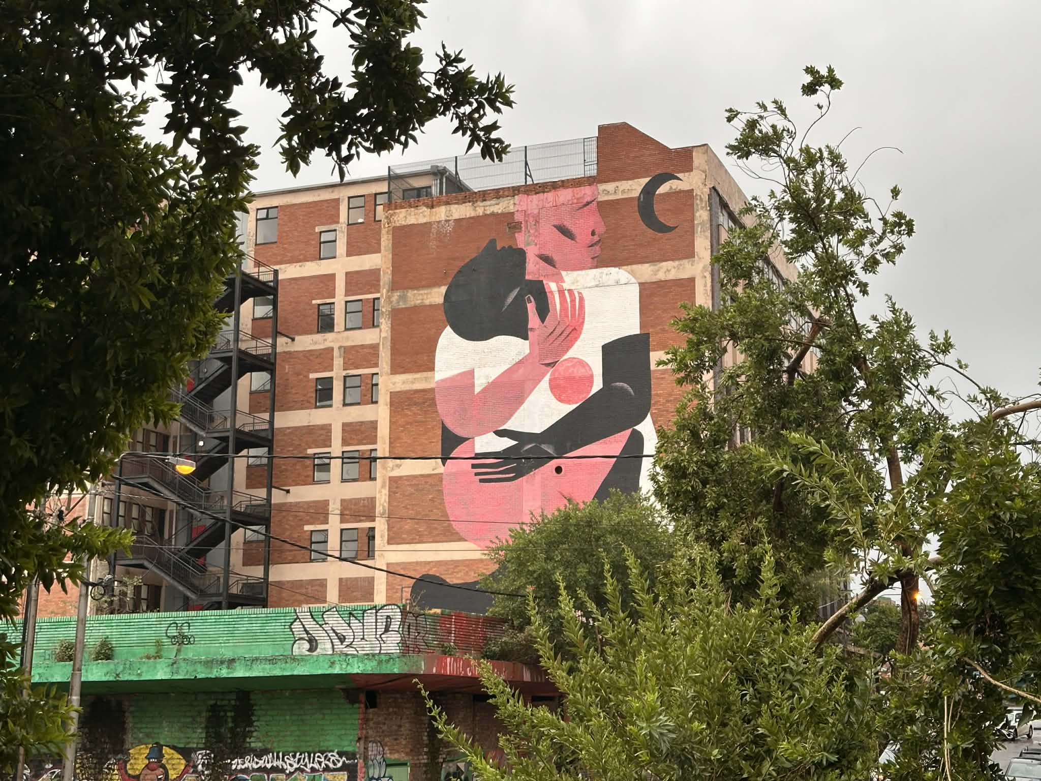 Mural en Johannesburgo