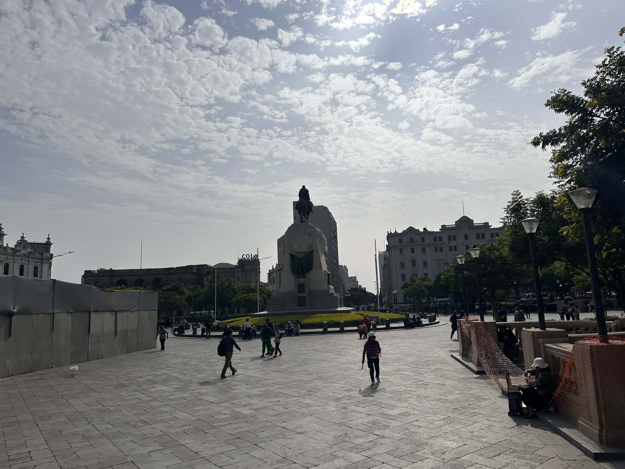 Plaza San Martín en Lima