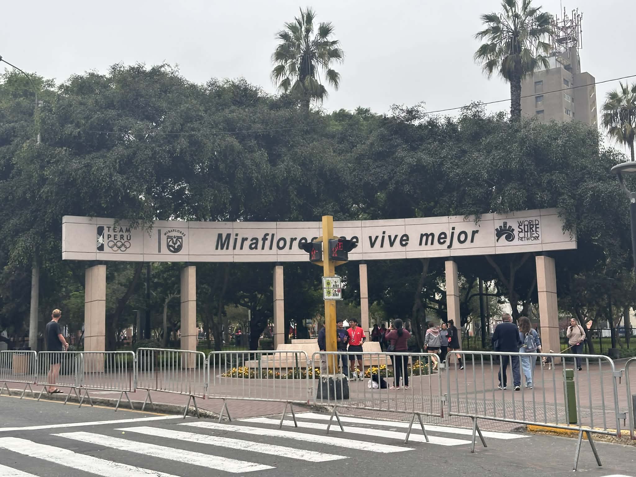 Parque Kennedy en Lima