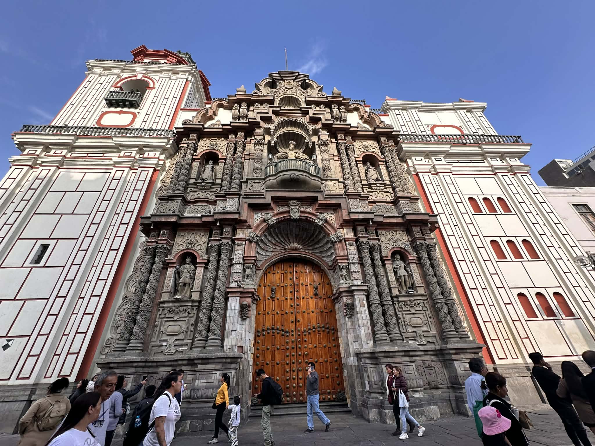 Basílica de La Merced en la ciudad de Lima