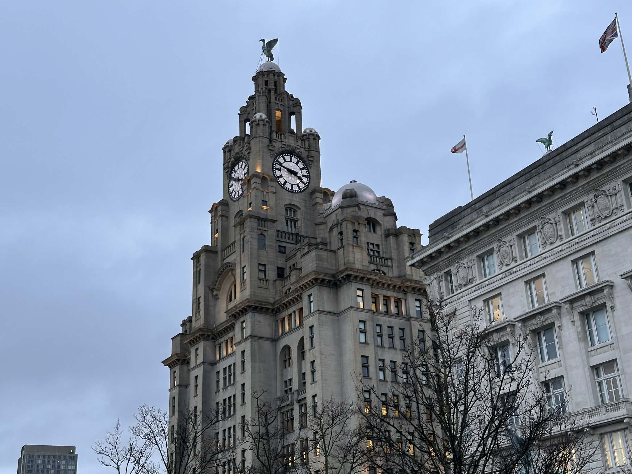 Edificio histórico de la ciudad de Liverpool