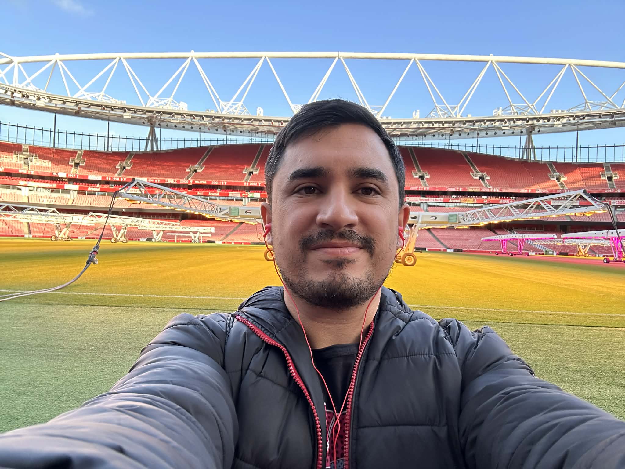 Tour por el estadio del Arsenal