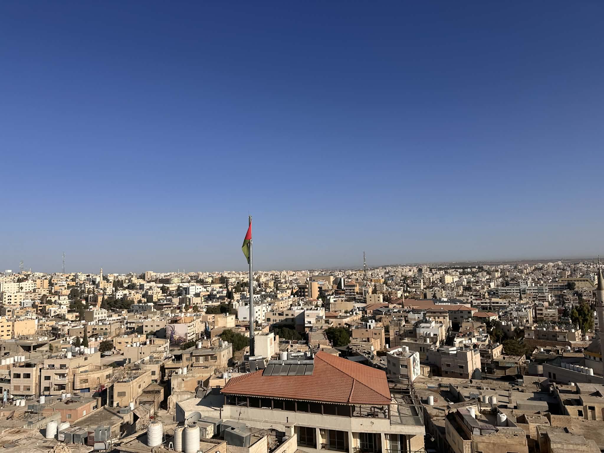 Vistas a la ciudad de Madaba