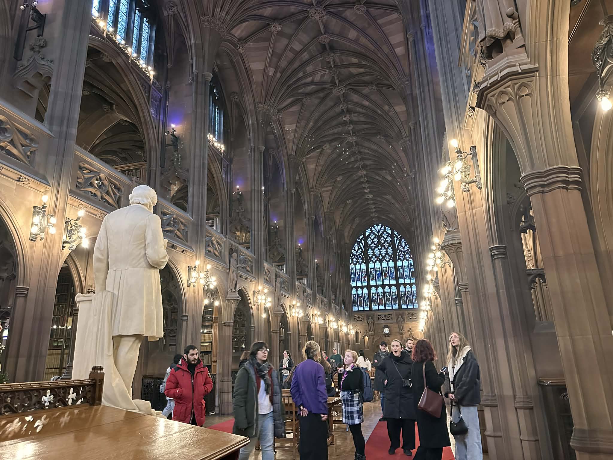 Biblioteca John Rylands en Manchester