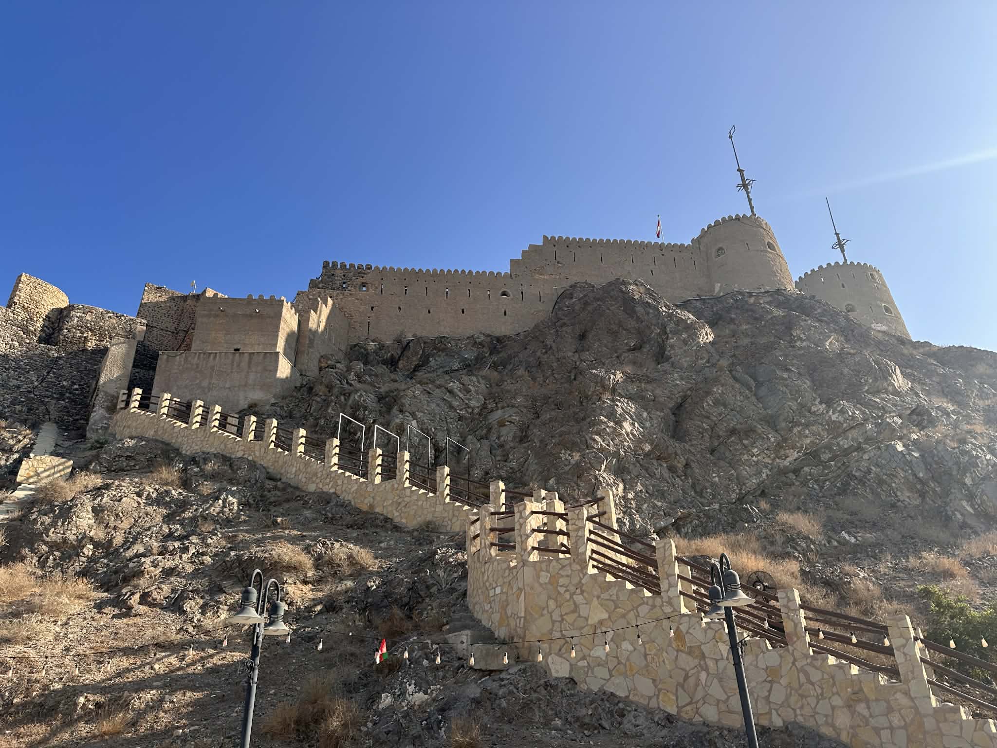 Fuerte de Mutrah en Omán