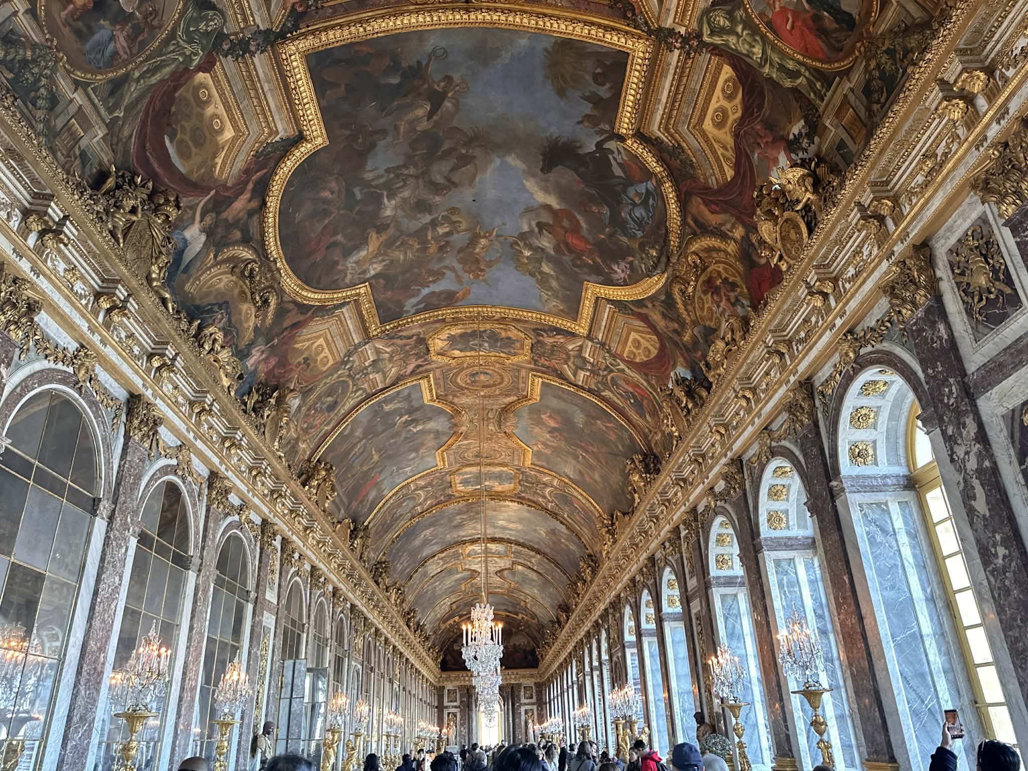 Interior del Palacio de Versalles