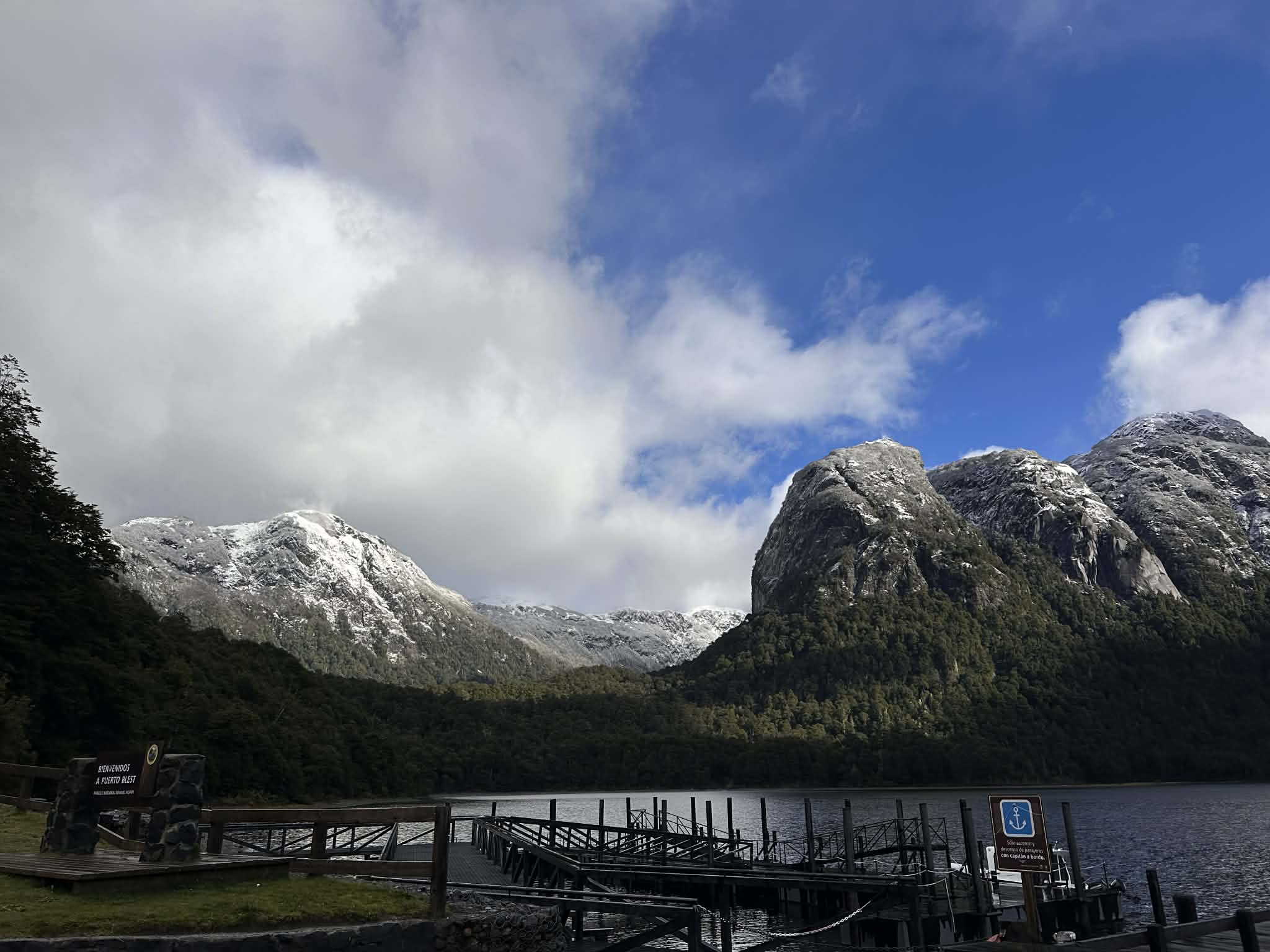 Vistas a la naturaleza en la Patagonia