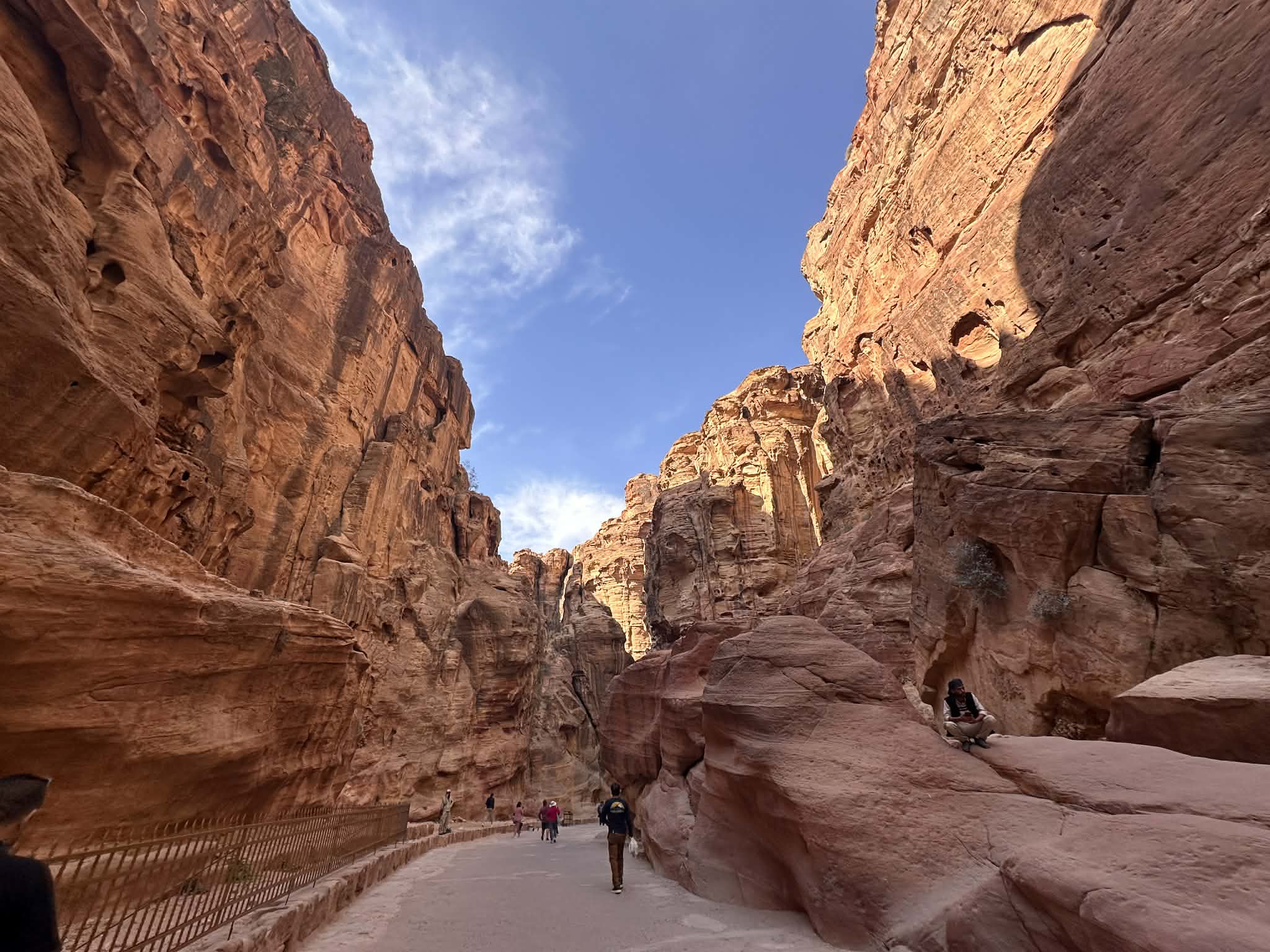 La entrada y el Siq