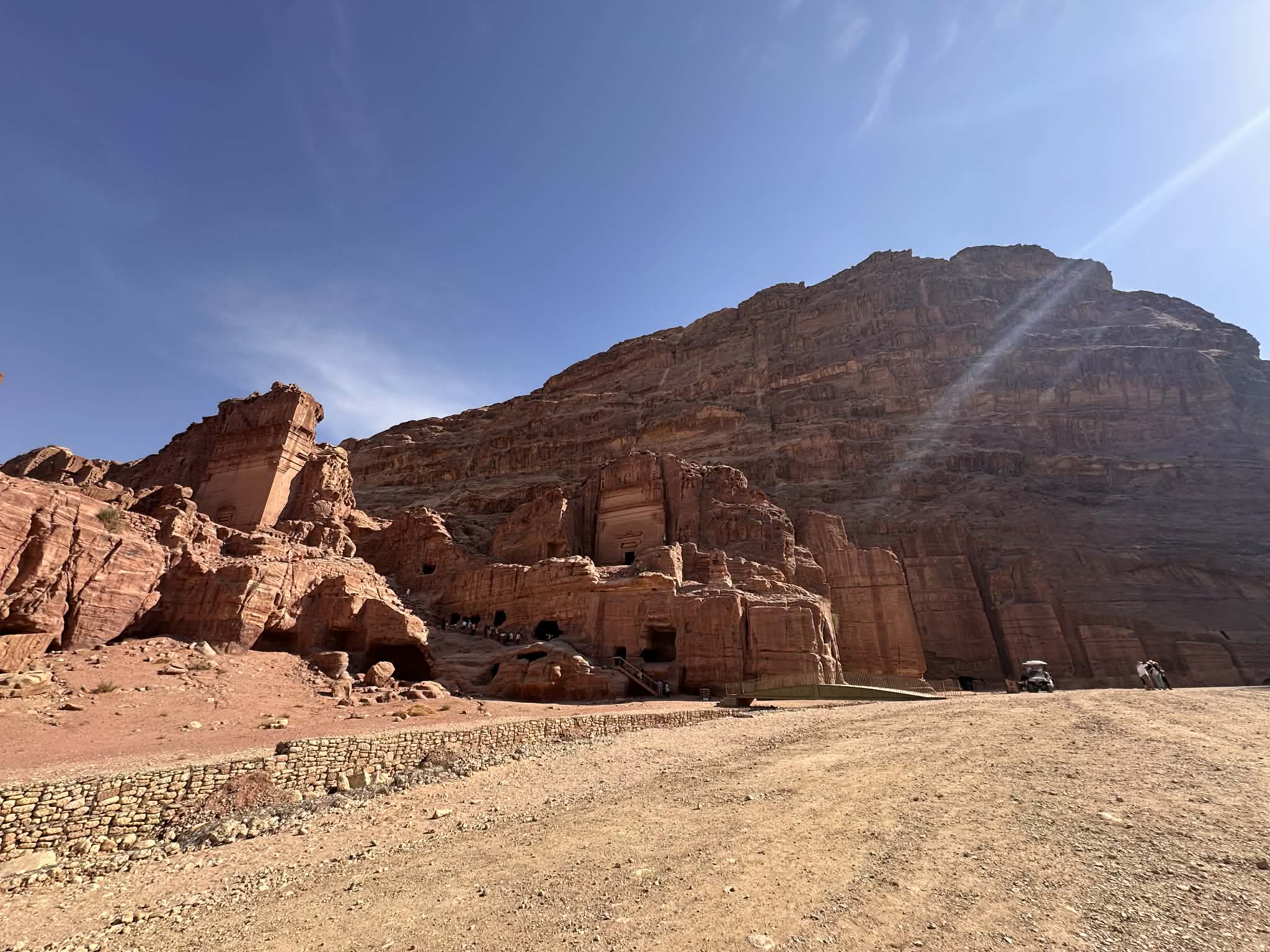 Tumbas Reales de Petra en el sur de Jordania