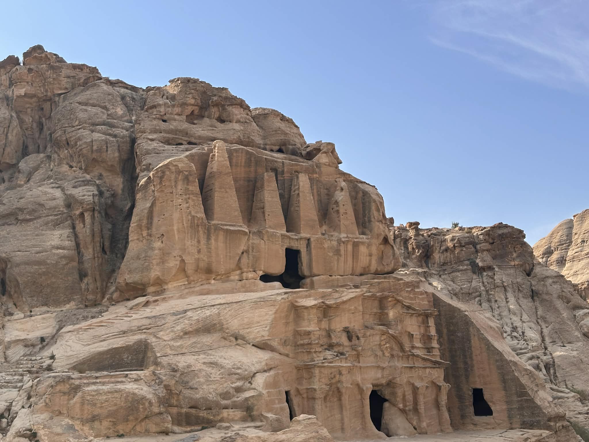 Caminar por los senderos de Petra
