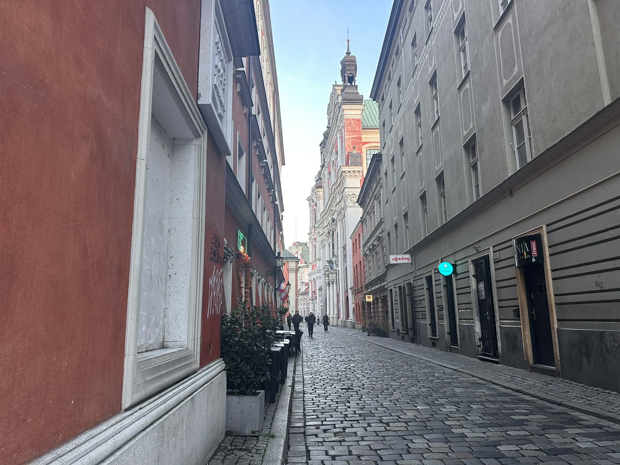 Calles del centro histórico de la ciudad