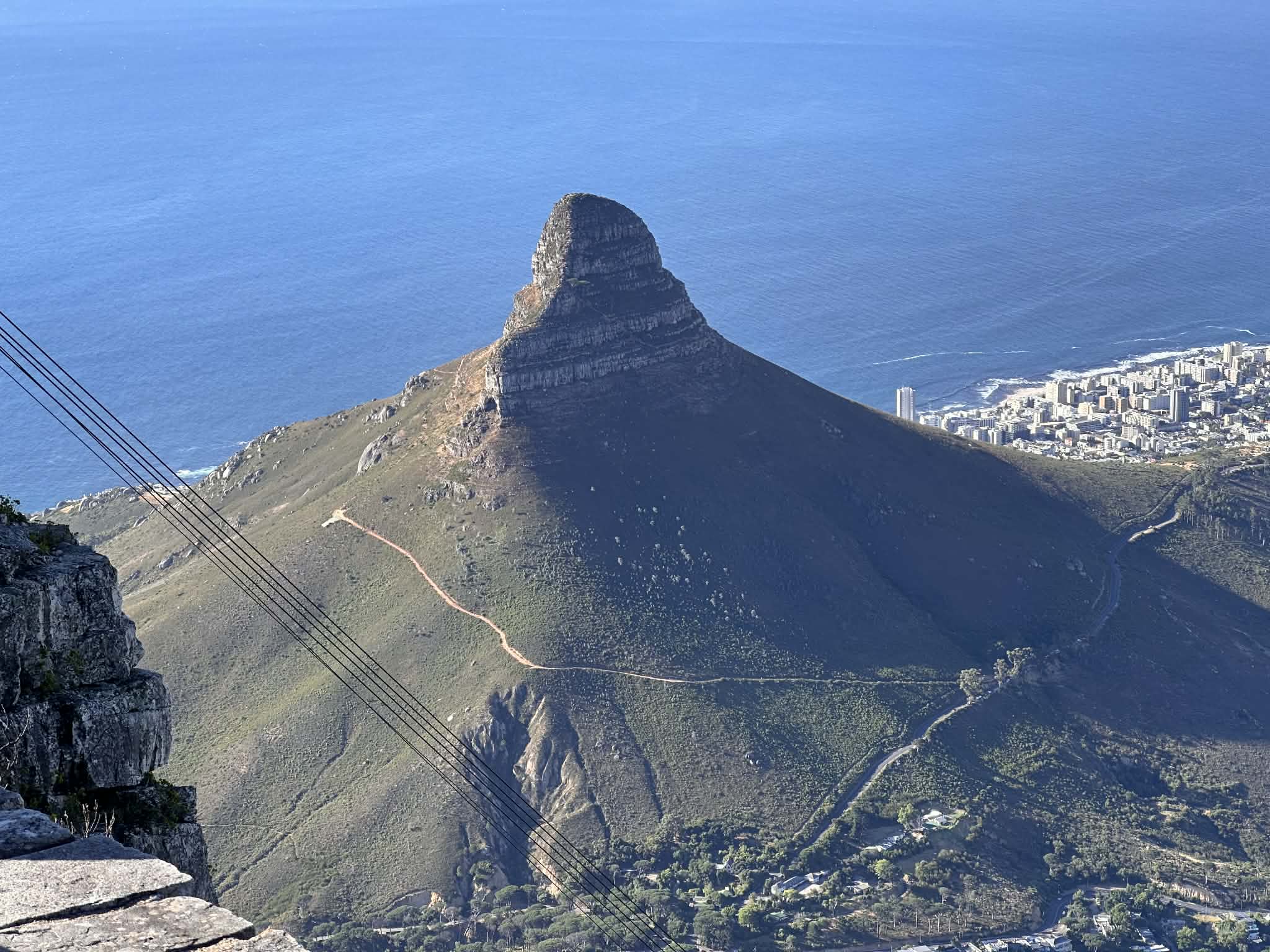 Vistas panorámicas desde la cima