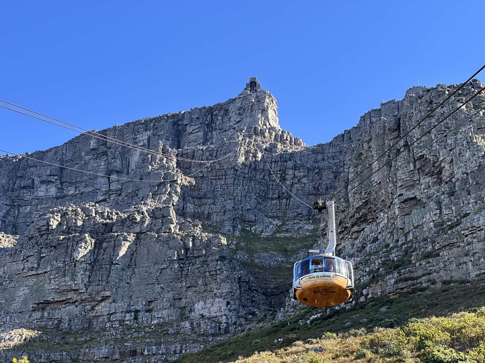 Teleférico para subir a Table Mountain