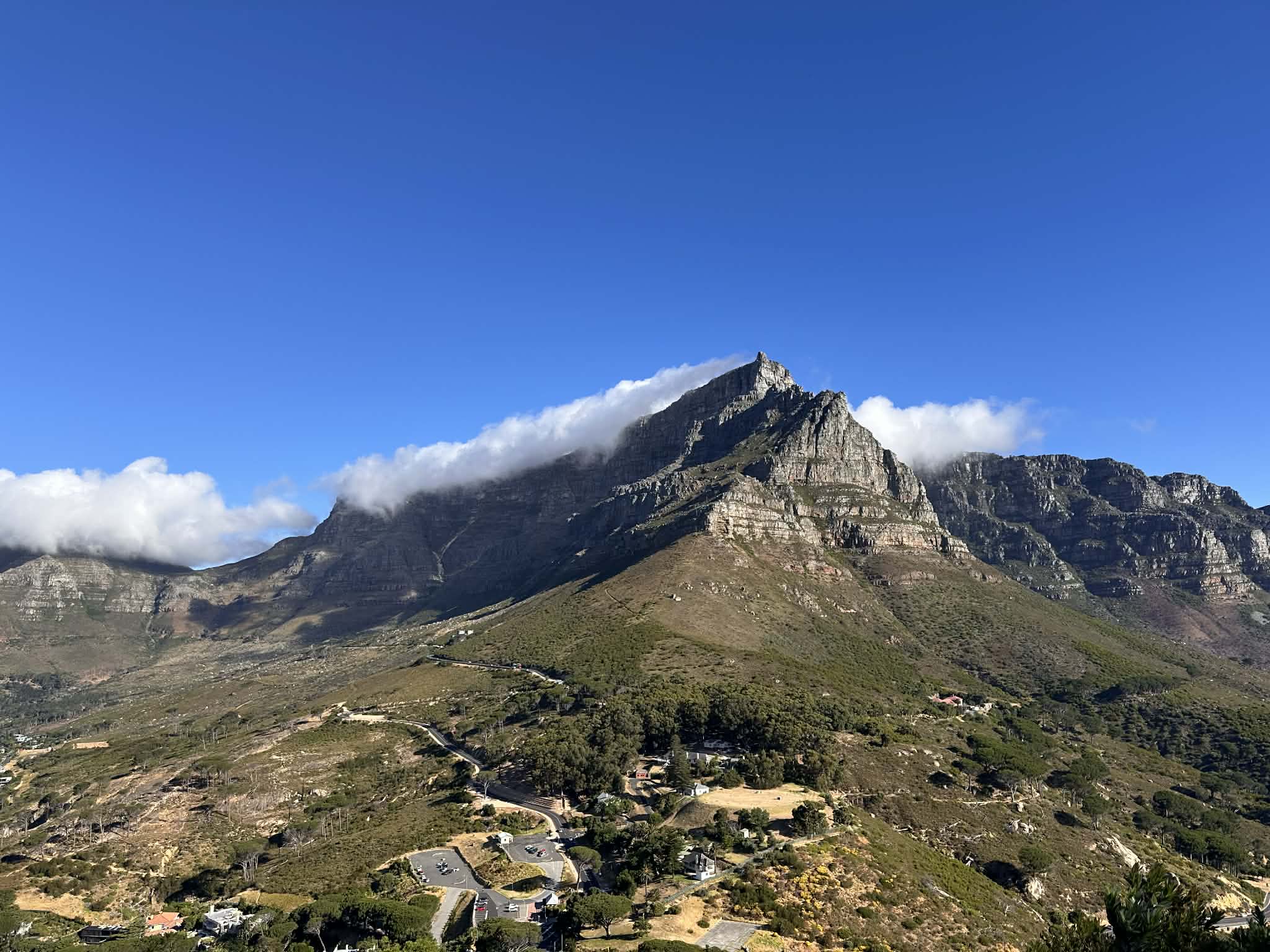 Vistas a table Mountain desde Ciudad del Cabo