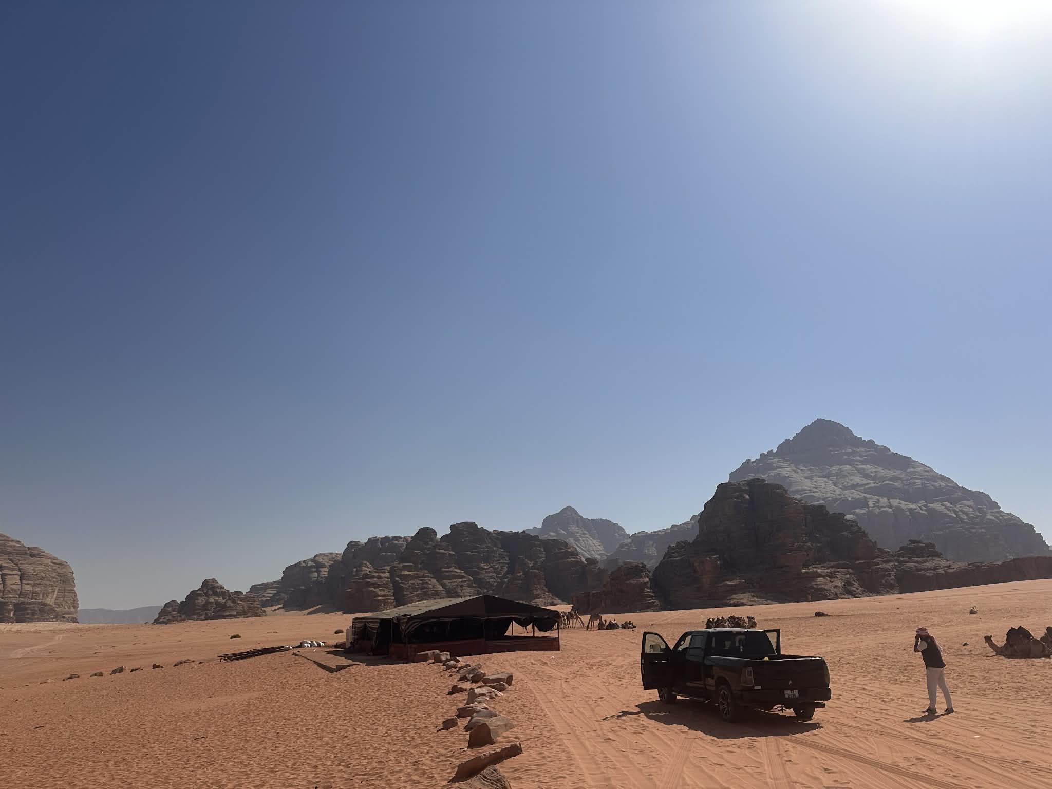 Guía por el desierto de Wadi Rum en Jordania