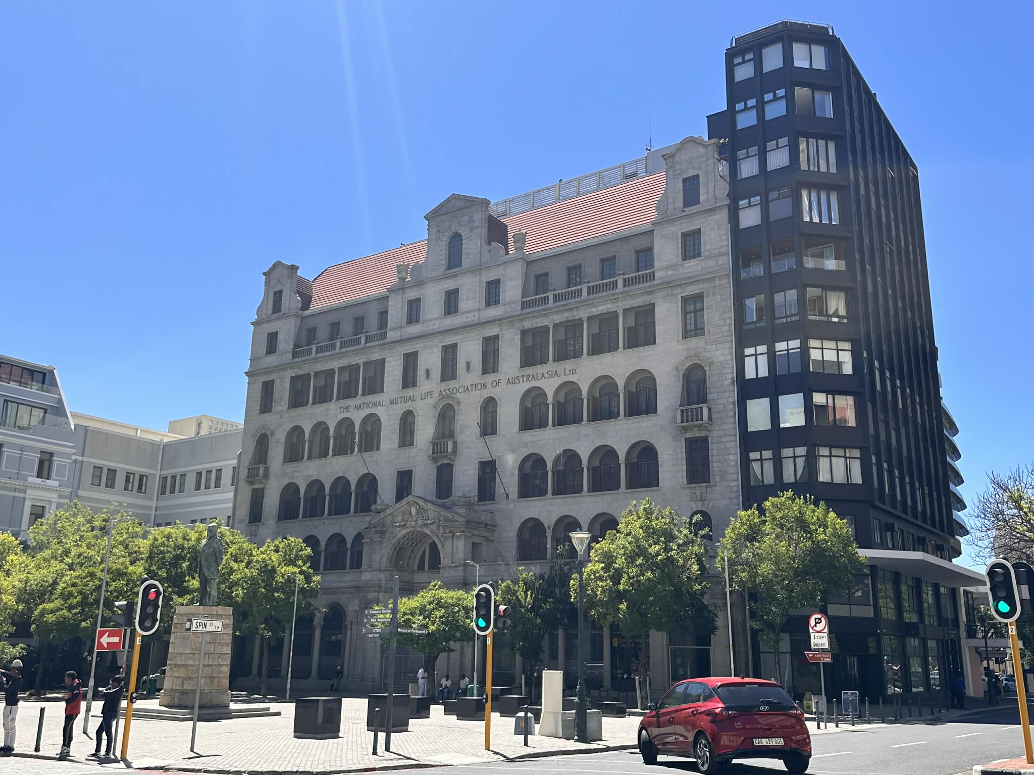Church Square en el centro de Ciudad del Cabo