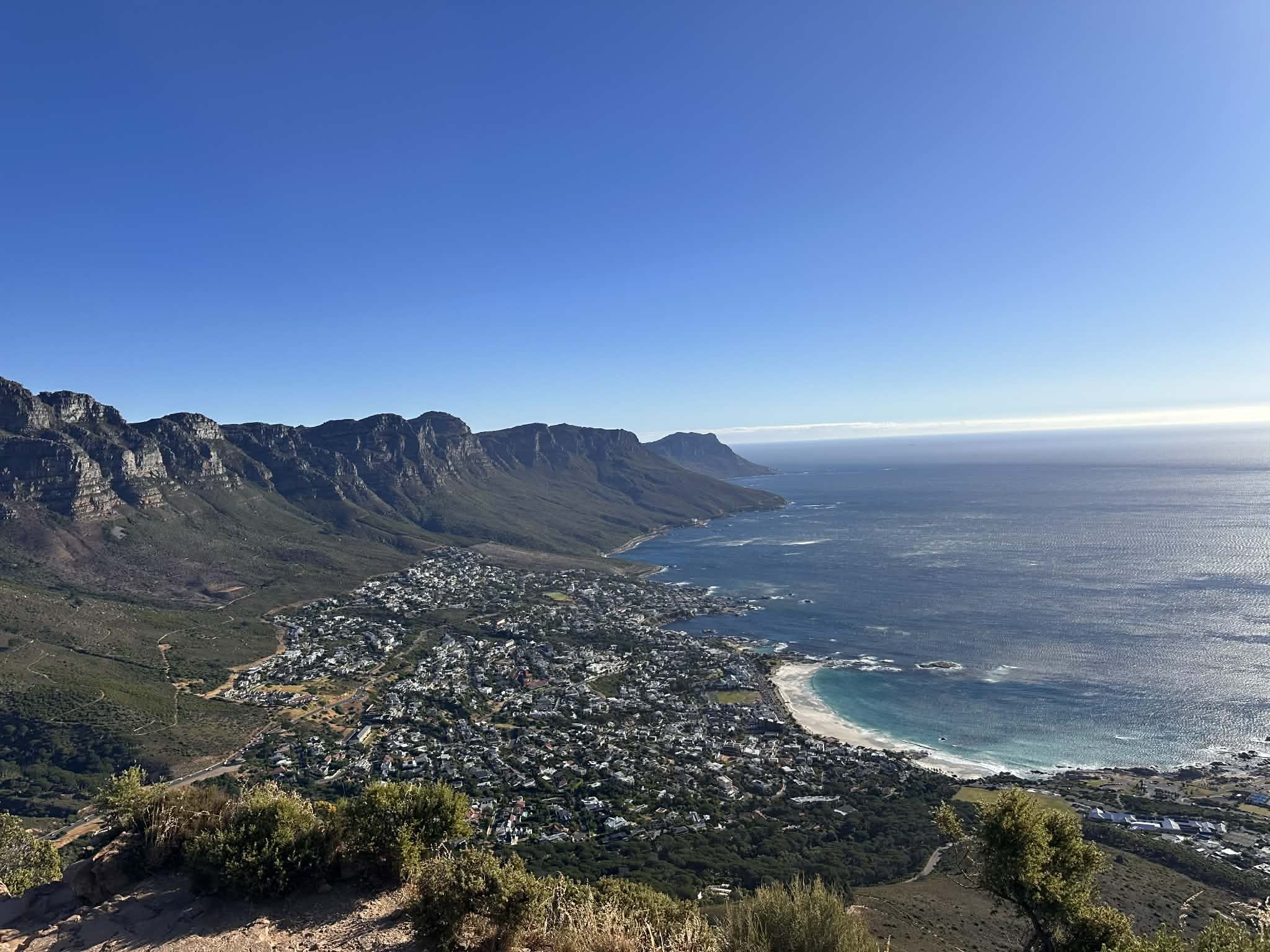 Vistas espectaculares desde Lion's Head